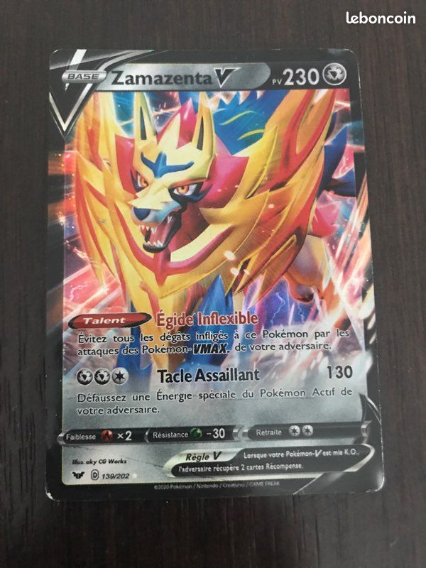 Carte Pokémon V (image 1)