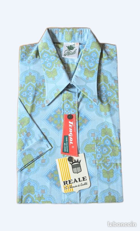 Chemise De Campagne Vintage Tchécoslovaquie (CSSR) - Originale époque Communiste