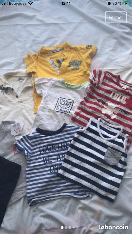 Lot vêtements hauts garçons 24 mois 2 ans (image 1)
