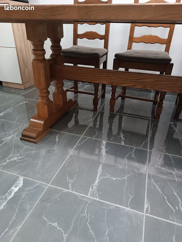 Table rectangulaire en bois Macif (image 2)