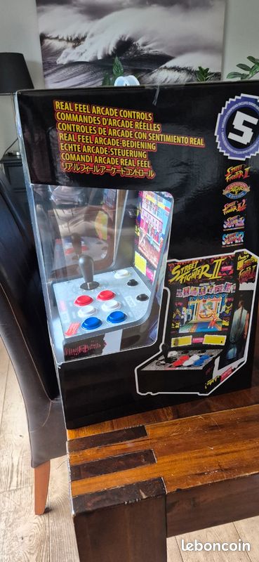 Mini Borne d arcade Street Fighter II (image 3)