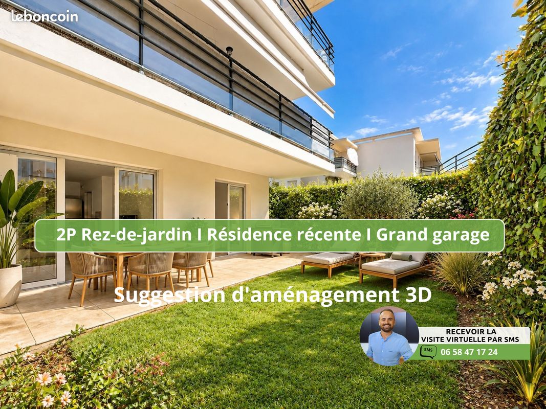 Appartement 2 pièces 42 m² · à Antibes · 42 m² · 249 900 €