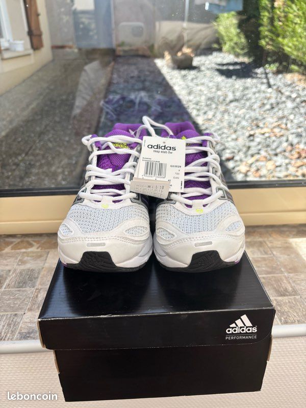 Adidas response stability 5 Running / course violet gris taille 42 (image 2)