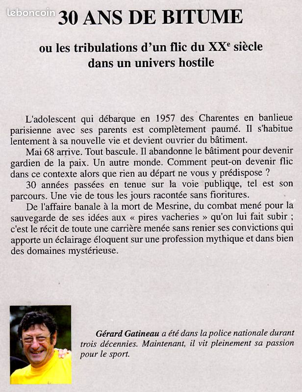 30 ans de bitume - Gérard GATINEAU (image 2)