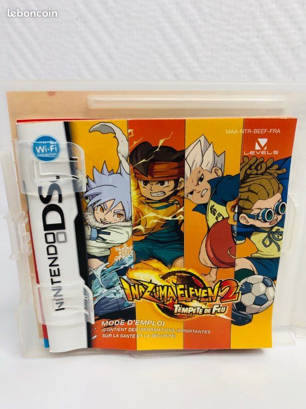Jeu Nintendo DS Inazuma Eleven tempête de feu Jeux vidéo