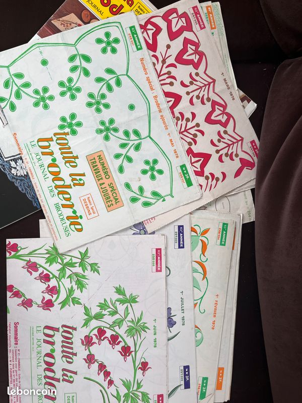 Revues broderie vintage (image 1)