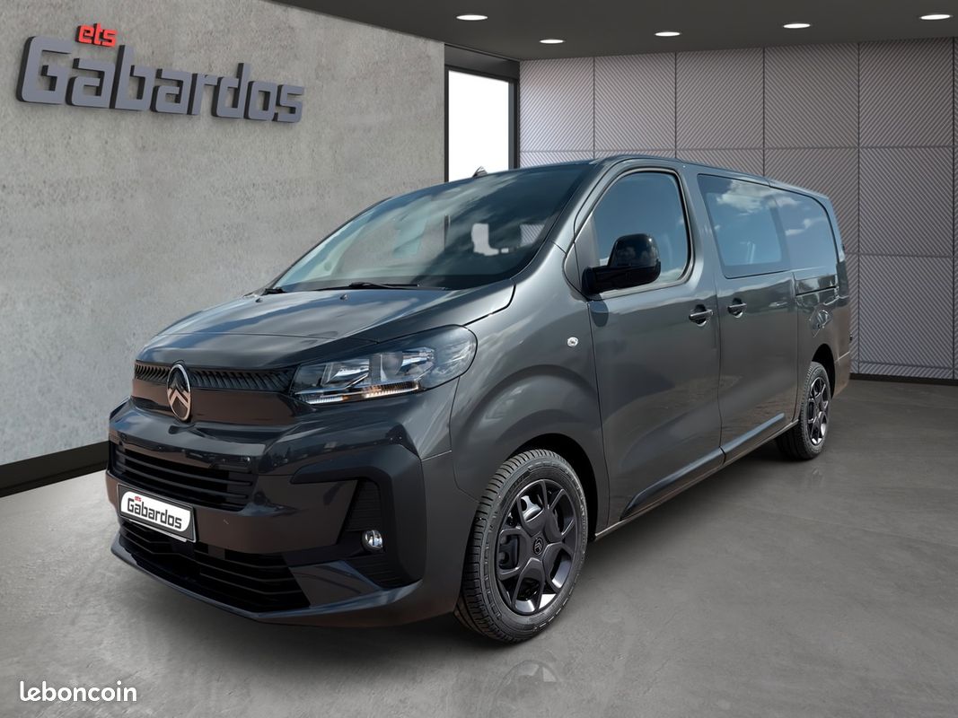 Citroën Jumpy DOUBLE CABINE 5 PLACES + OPTIONS L3 LONG 2.0 HDI 180 EAT8 Diesel - Boite Auto (image 1)