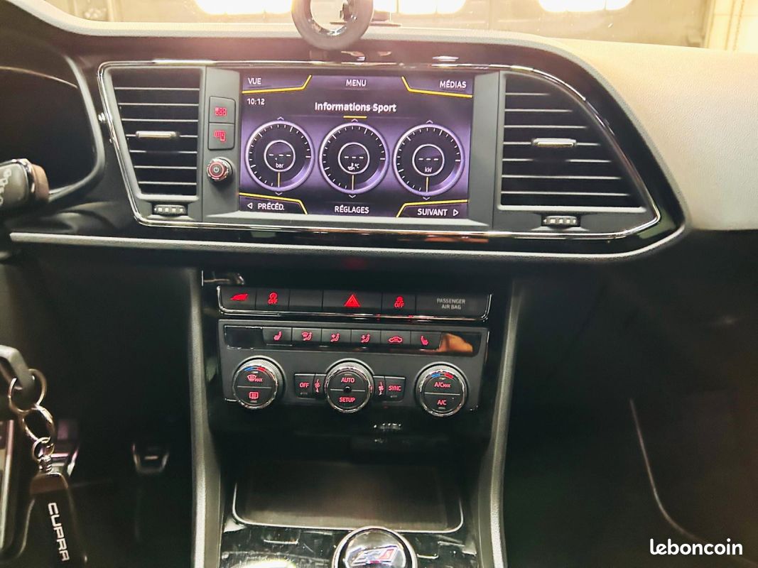 SEAT Leon Cupra 300 Phase 2 – 2.0 TSI 300 – Beats Audio – Garantie Cessible (image 14)