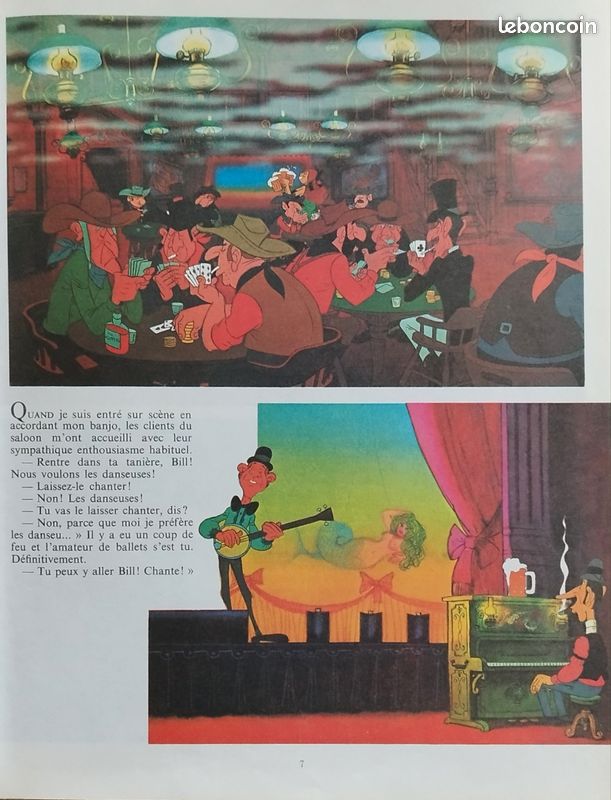 Livre Lucky Luke, la balade des dalton, édition originale 1978 (image 3)