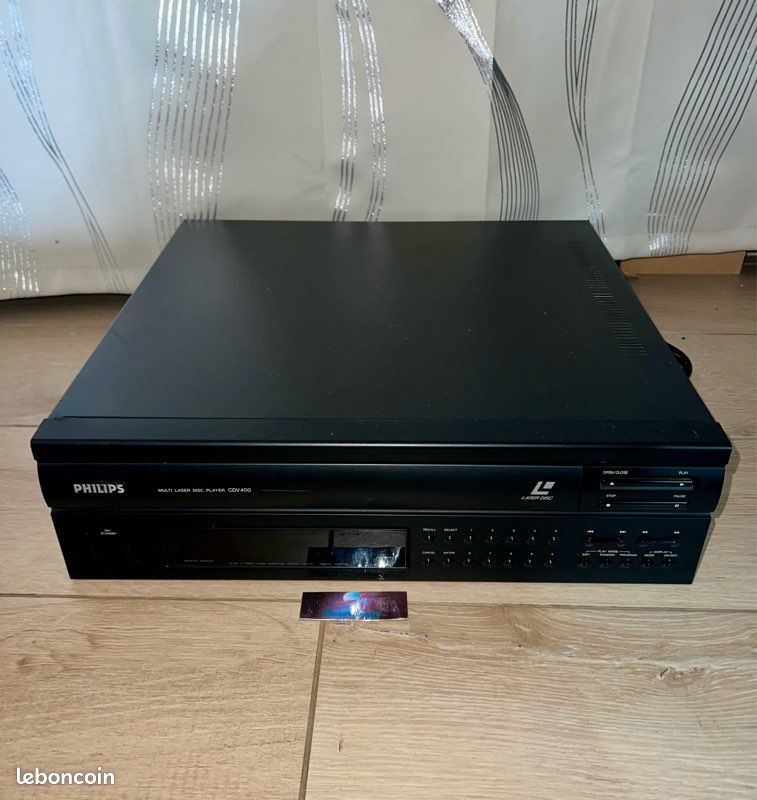 LECTEUR LASERDISC PHILIPS CDV400/19R « Hors Service
