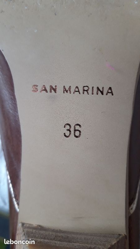 Chaussures cuir marron taille 36 (image 3)