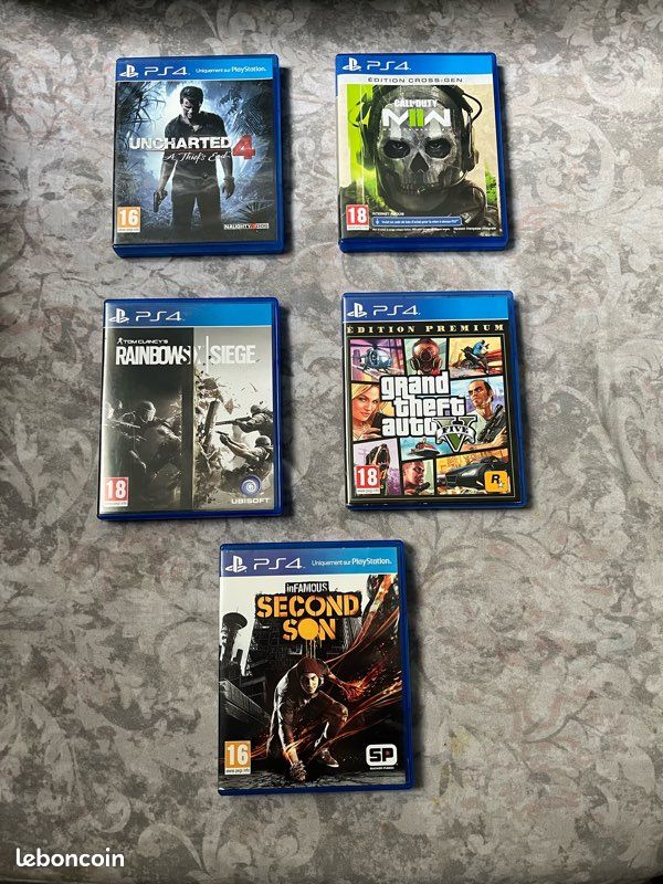 Jeux ps4 (image 1)