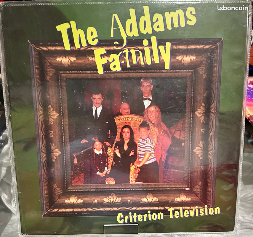 Laserdisc The Addams Family 1960s TV Show Criterion Collection Télévision vo ntsc (image 1)