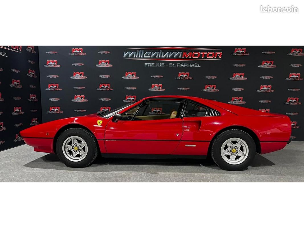 Ferrari 308 gtb - 3l - v8 - 255cv - carbu carter sec - caisse acier (image 5)