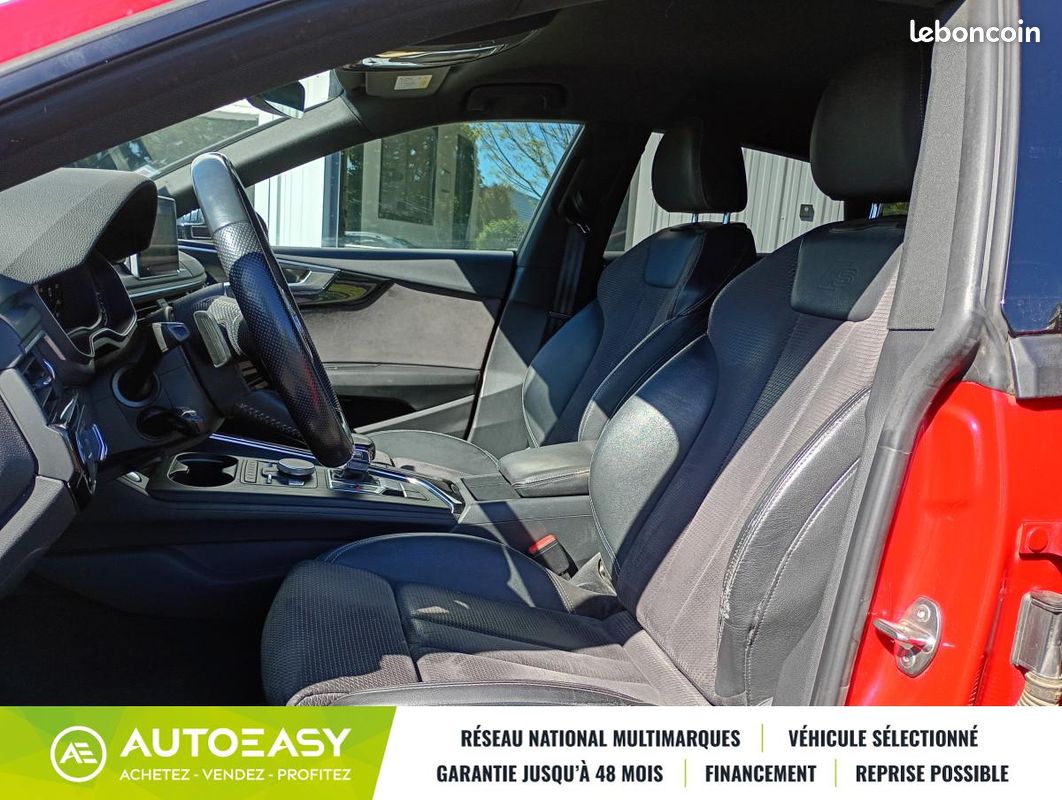 Audi A5 SPORTBACK Quattro S-Line 2.0 TFSI - 252 ch - S-Tronic + Attelage Électrique (image 10)