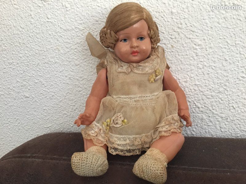 Poupée ancienne antique Anais celluloïd début XXème siècle France