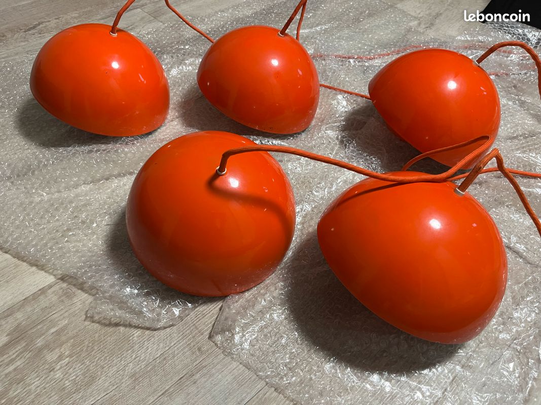 Lot 5 x flower pot, Verner Panton (image 2)