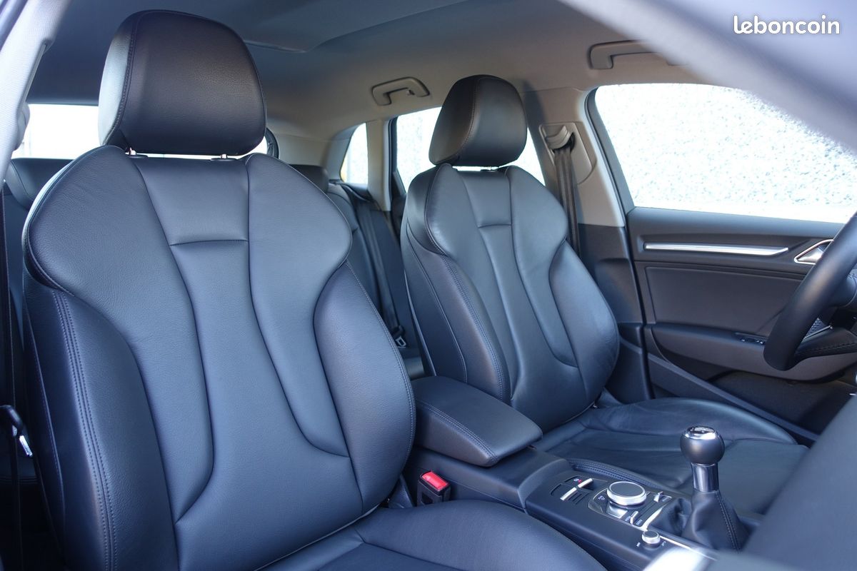 A3 Sportback 35 Tfsi 150ch Virtual cockpit/Cuir sport chauffant/Gps Europe/Carplay/Régulateur/Attelage/1*Main/Garantie 12 mois (image 7)
