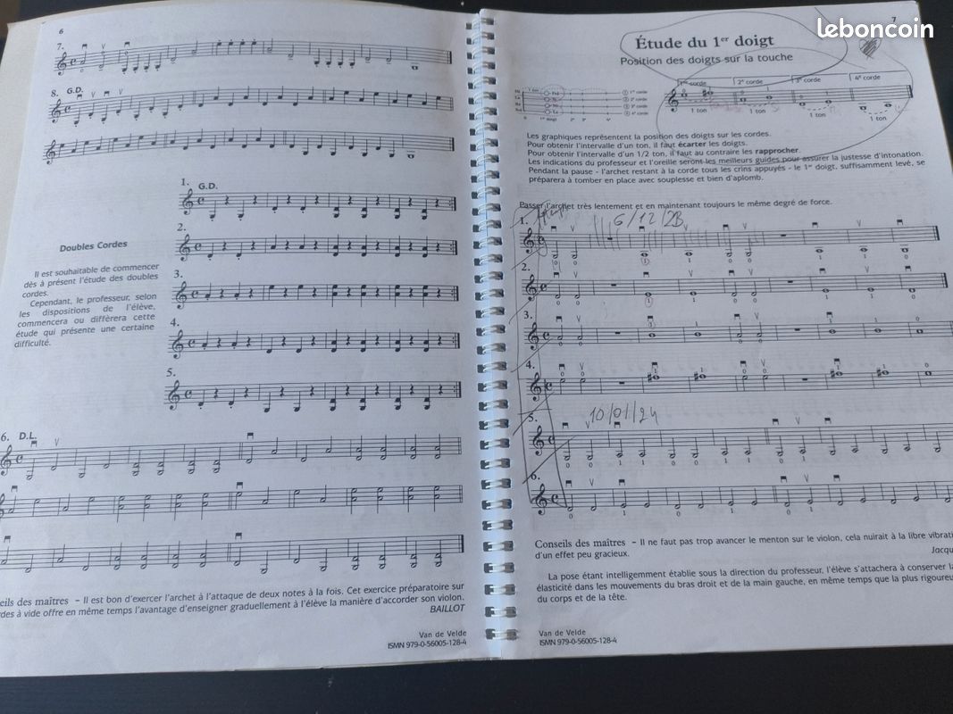 Le petit Paganini, traité élémentaire de violon volume 1 (image 4)