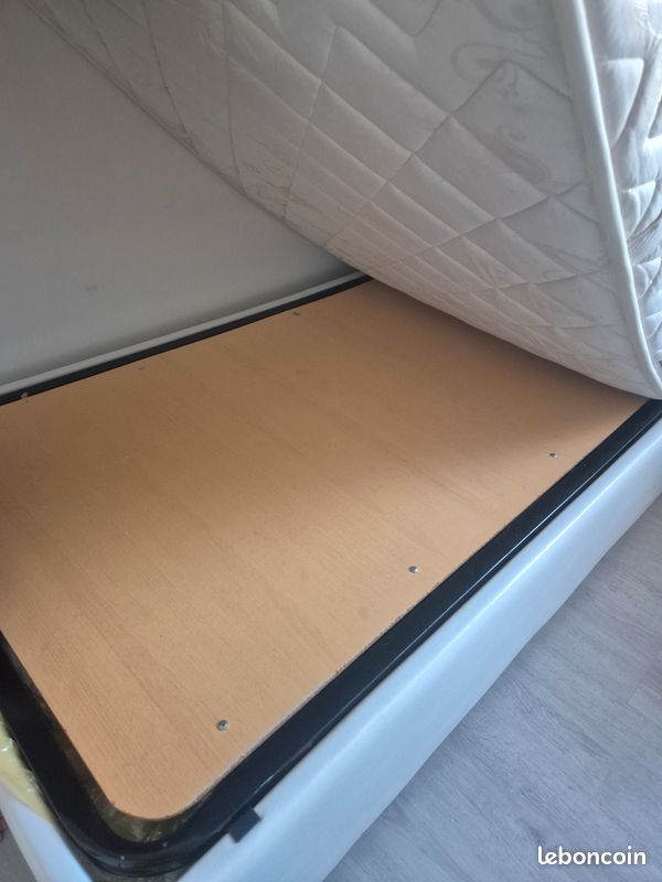 Lit coffre avec matelas 90 x190 (image 4)