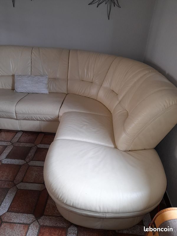 Vente canapé cuir (image 1)