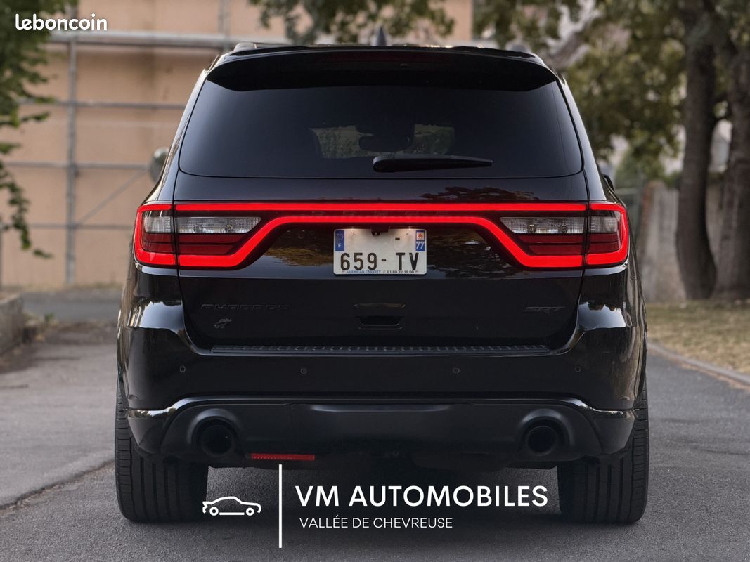 Durango SRT V8 6.4L 392 | TVA récupérable - CG 4 places CTTE | EN STOCK - Français - 1ère Main - Pack Attelage - Très rare - Suivi complet Dodge (image 4)