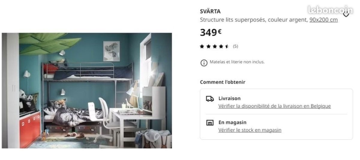 Lit superposé (image 4)