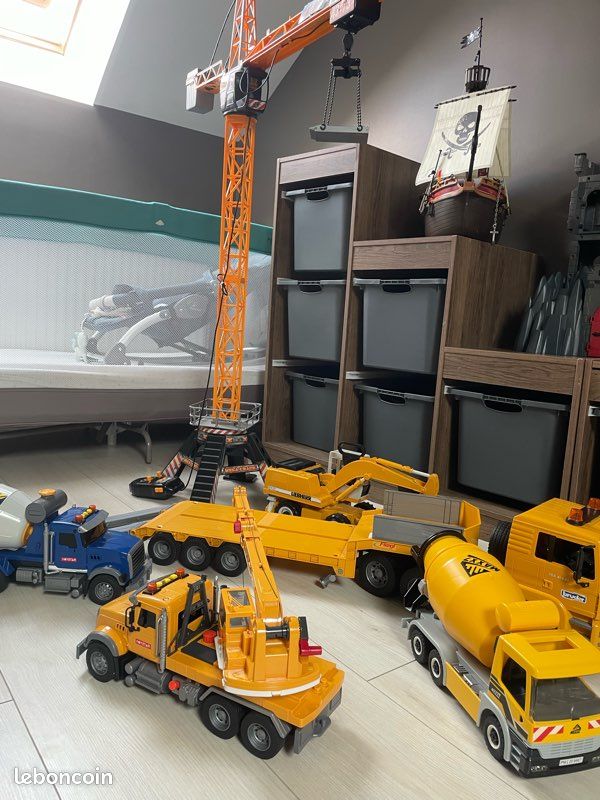 Ensemble jouets travaux publics (image 1)