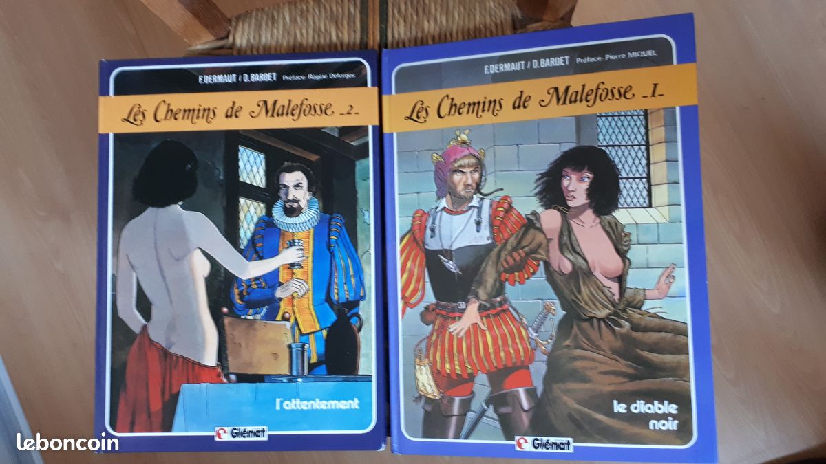 BD Les Chemins de Malefosse 1 et 2 - DERMAUT - BARDET (image 1)