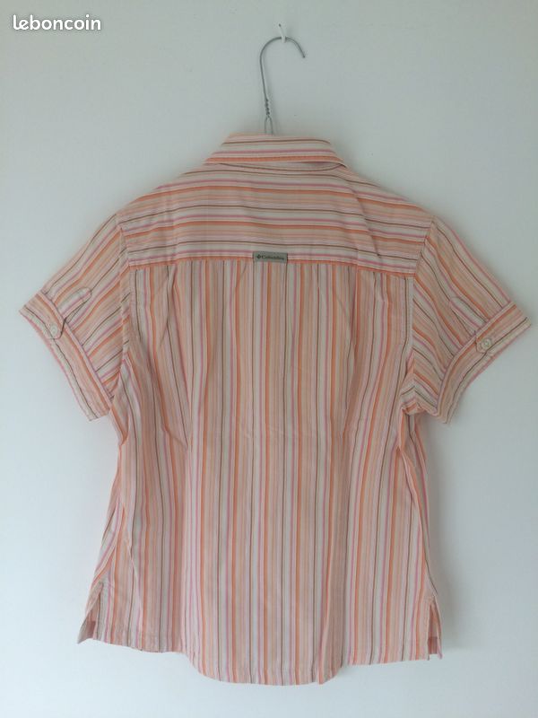 Chemise Columbia rayée taille S (image 3)