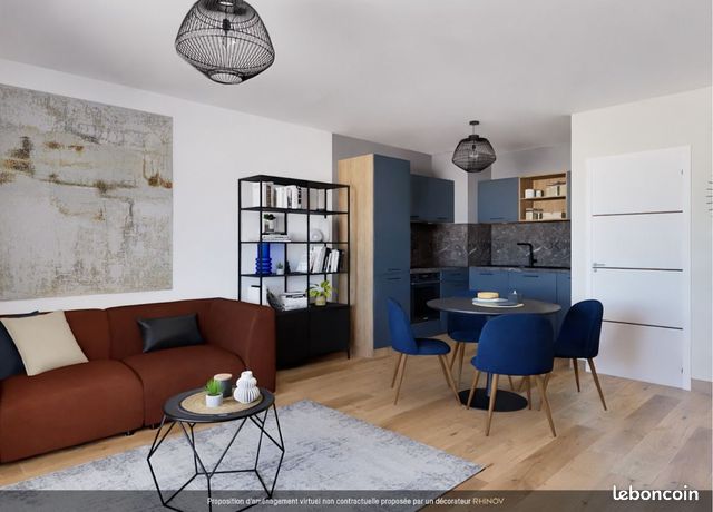 Appartement T2 de 50 m²