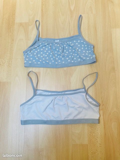 Dim Bra Lot De 2 - Soutien-Gorge Fille Confortable Et Ludique En Coton