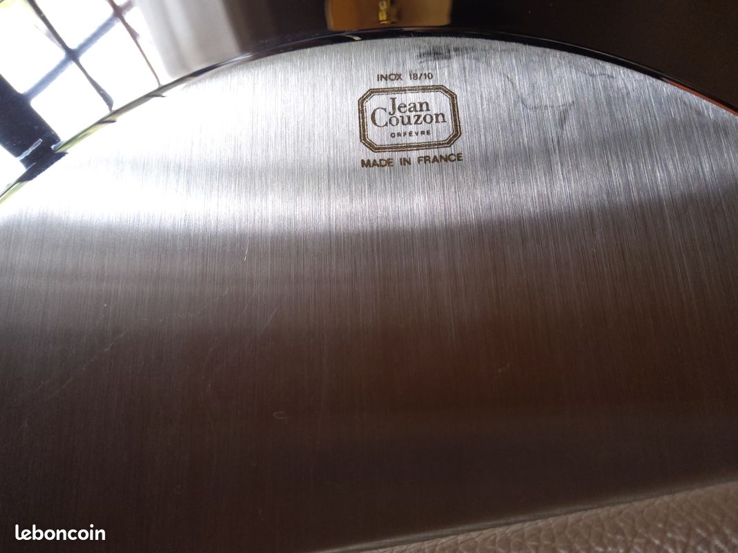 Assiettes de présentation inox couzon (image 1)