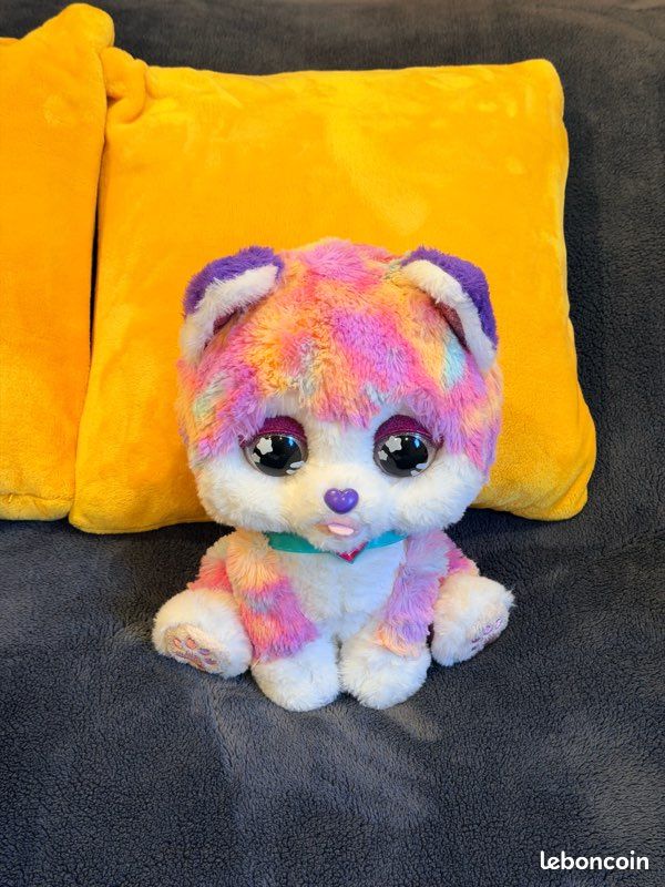 VTech Hope The Rainbow Husky - Jouet Interactif en Peluche pour Enfants (image 1)