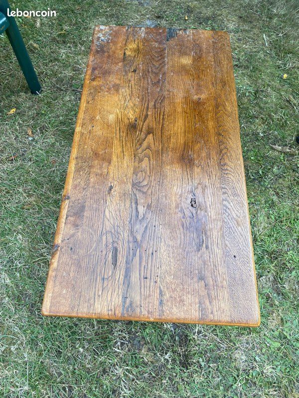 Table basse chêne (image 1)