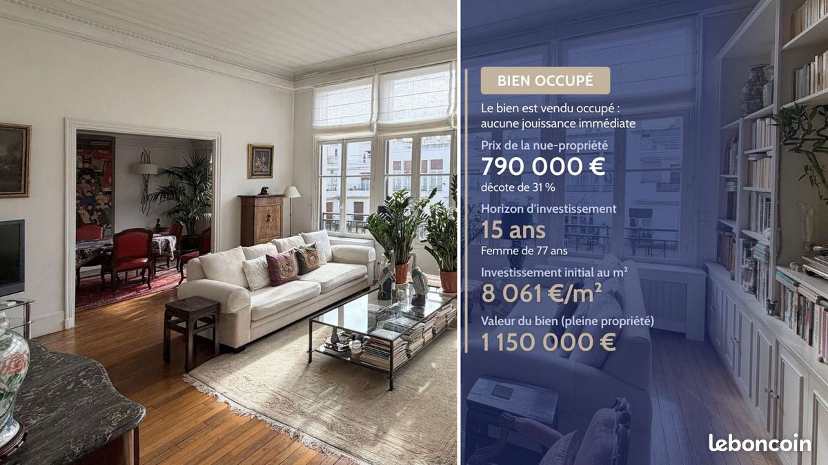 Appartement 3 pièces 98 m² · à Paris · 98 m² · 790 000 €