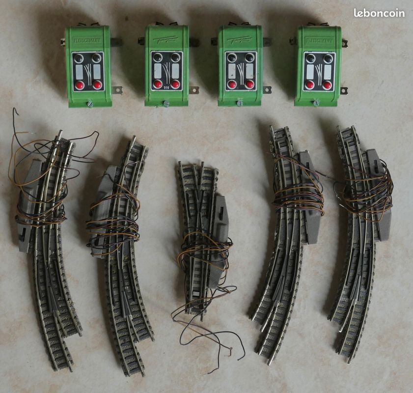 Fleischmann 22275 - Elektrische Bogenweiche rechts R1/R2