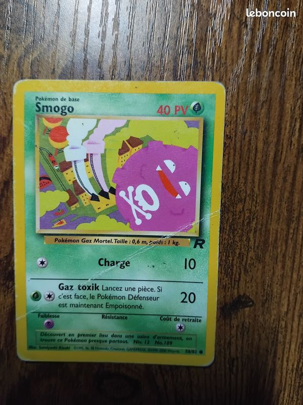 🎴 Carte Pokémon Smogo 58/82 (image 1)