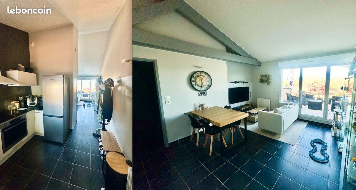 Appartement 2 pièces 47 m² · à L'Isle-d'Abeau · 47 m² · 695 €/mois