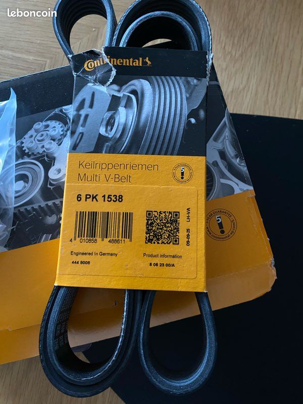 Courroie trapézoïdale à nervures CONTITECH 6PK1530 au meilleur prix