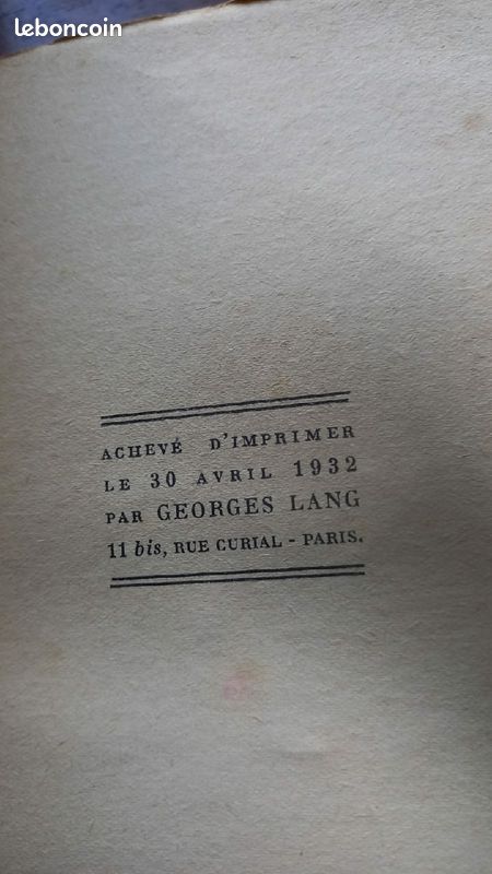 Livre bas fond 1932 (image 2)