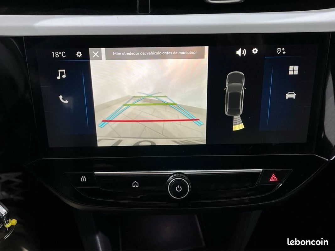 OPEL CORSA 1.2 Turbo 100ch BVM6 GS + FEUX LED + CAMERA DE RECUL (image 8)