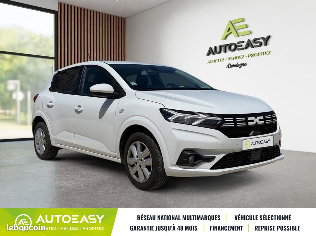 Dacia Sandero ECO-G 100 EXPRESSION / ENTRETIEN DACIA / CARPLAY / BLUETOOTH (image 3)