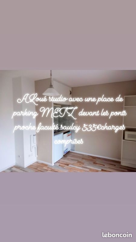 Appartement 1 pièce 24 m² · à Metz · 24 m² · 535 €/mois