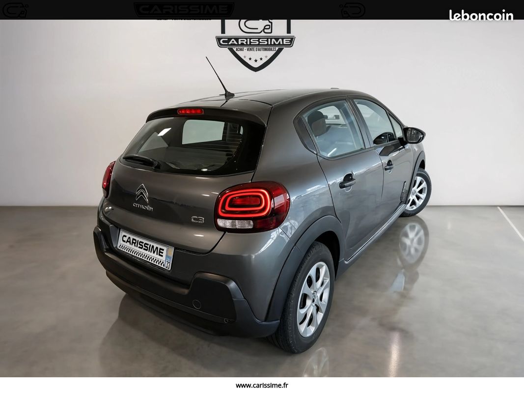 CITROEN C3 PureTech 83 SS BVM5 /Export DZ Tunisie/ Prix HT 7900 / Tva Recup/ Premier Main/ Entretien Citro (image 5)