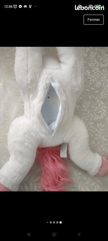 Licorne 🦄 peluche musicale (image 5)