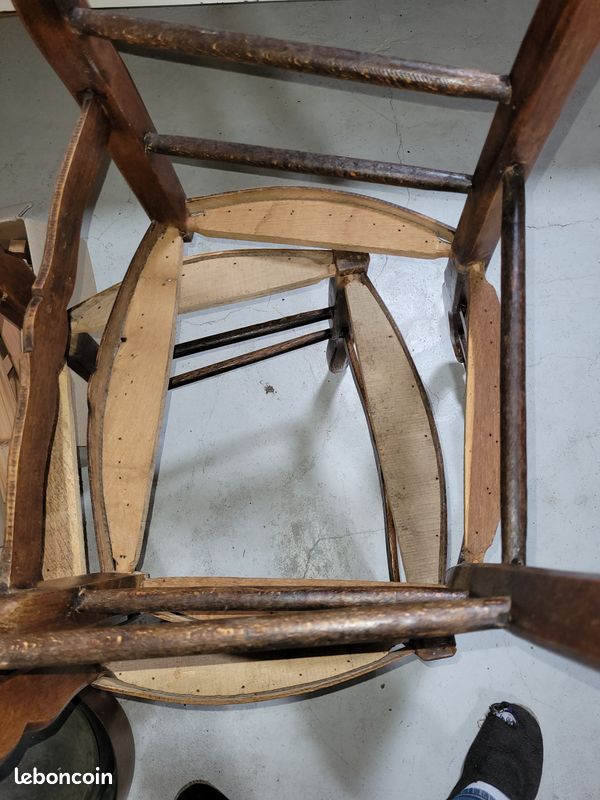 Lot de 4 chaises en bois (image 4)