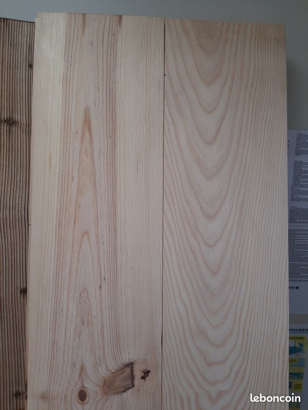 Parquet massif en pin ponce (image 2)