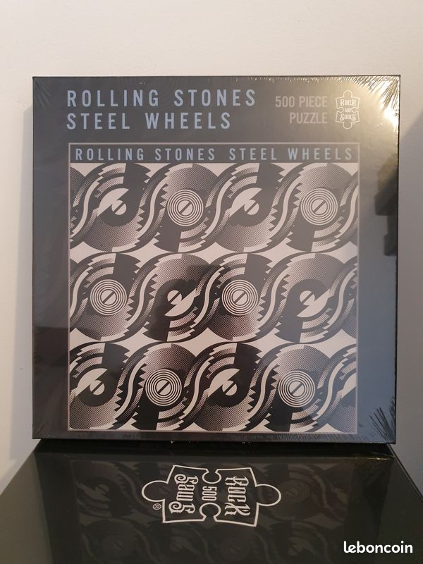 Puzzle 500 pièces The rolling Stones album "steel wheels" (image 1)