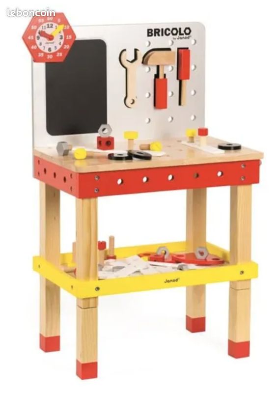 Atelier bricolage Janod en bois (image 1)